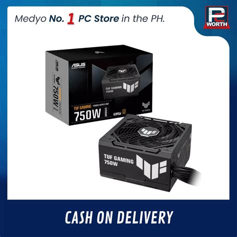 ASUS PSU/750W/Non modular/80 Plus Bronze/6 years warranty.